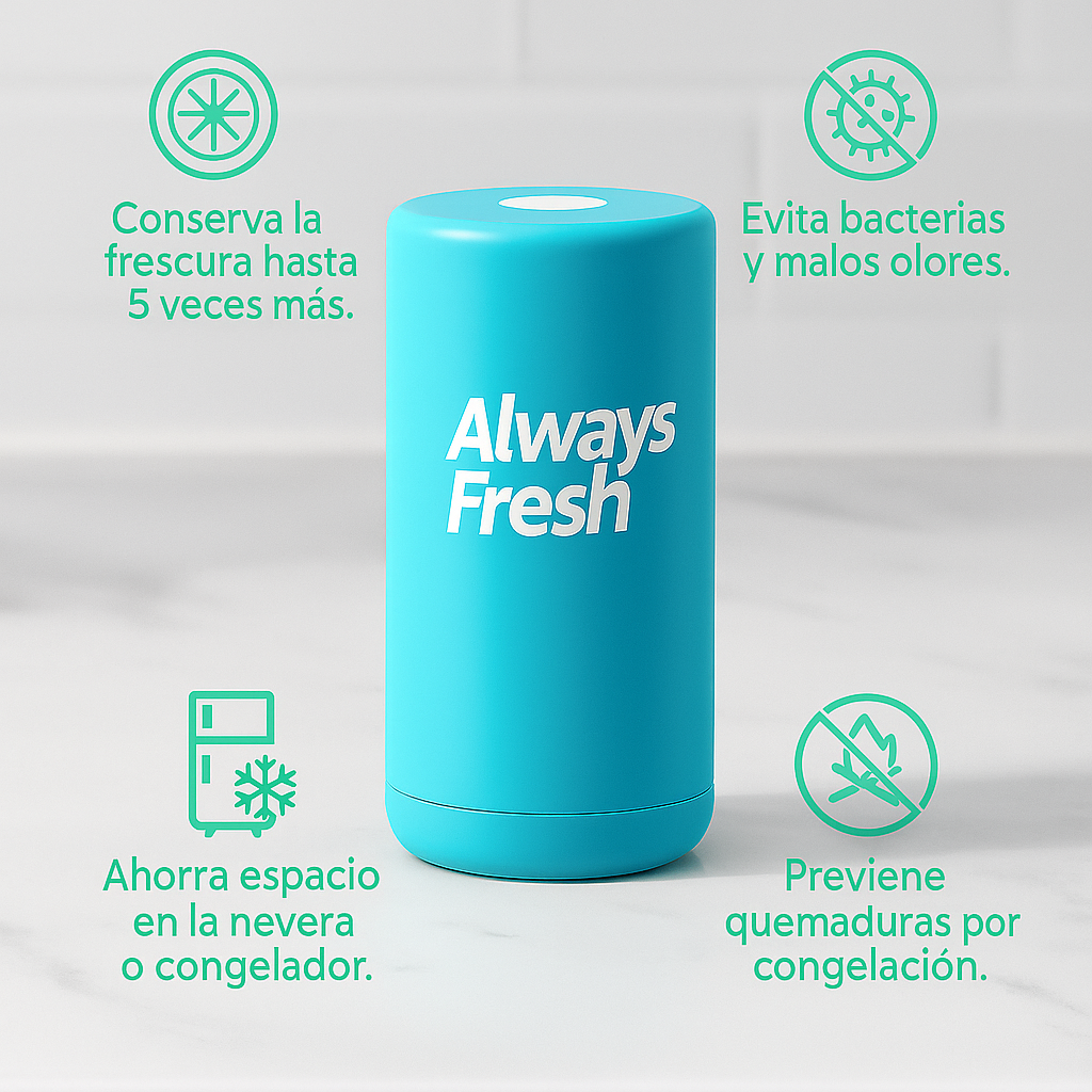 Always Fresh™ – Hasta 5 veces más fresca