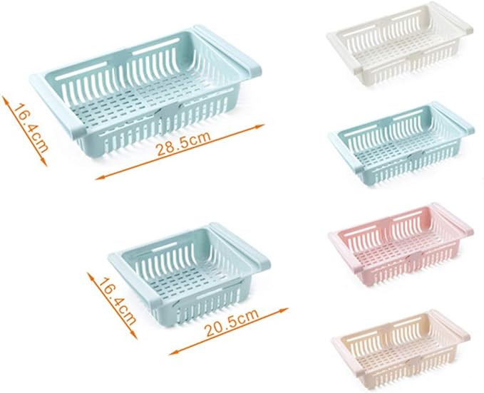 Organizador de cajones de plástico para nevera ( colores variados ) - additional image 4